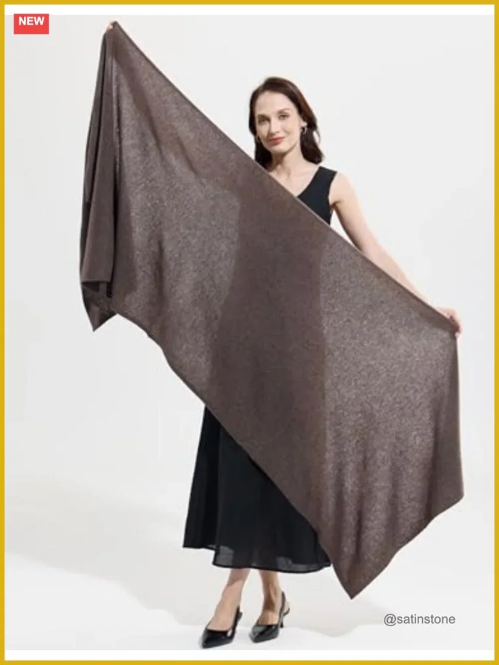 Cashmere Blend Wrap Scarf Stole for Women Extra Large 87